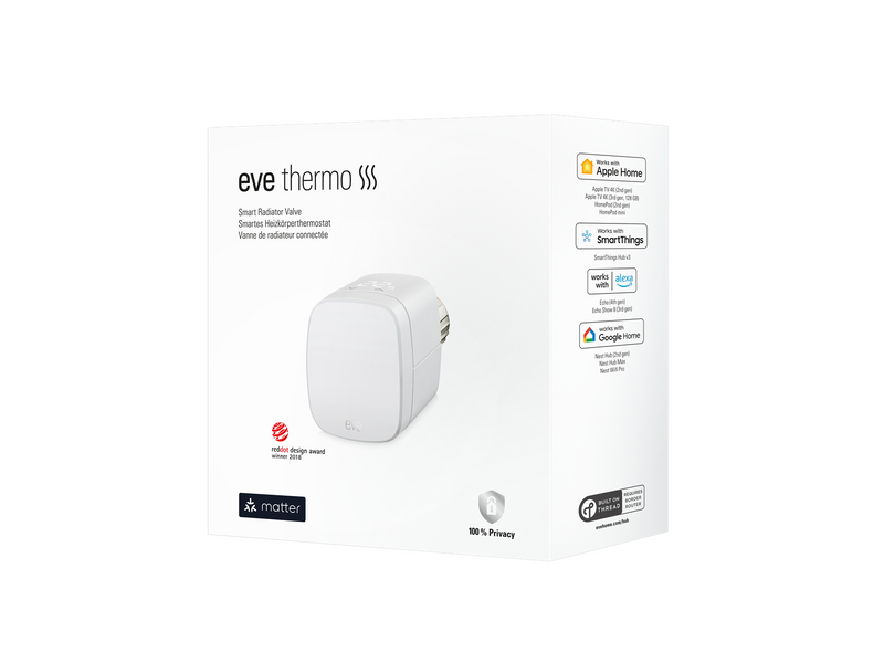 Eve Thermo Smart Radiator Valve (Matter)