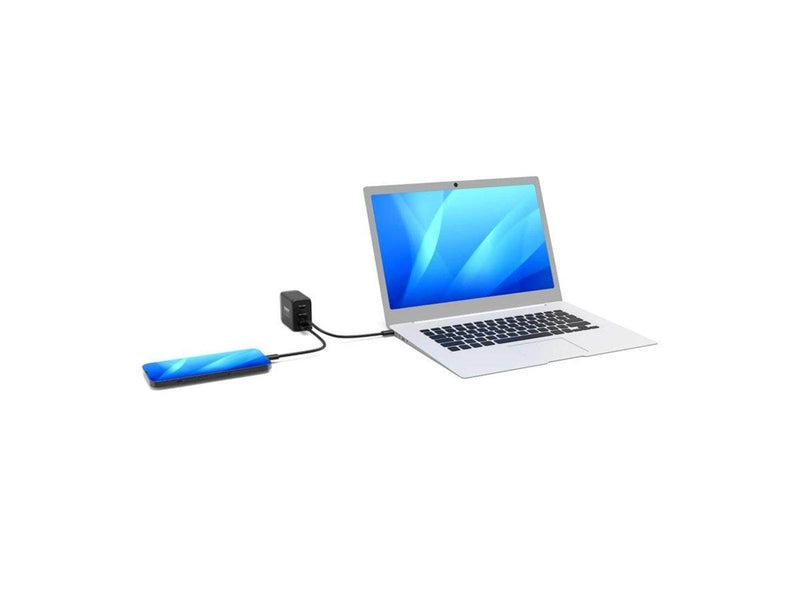 PORT Designs power adapter - GaN technology - 24 pin USB-C USB Type A - 65 Watt