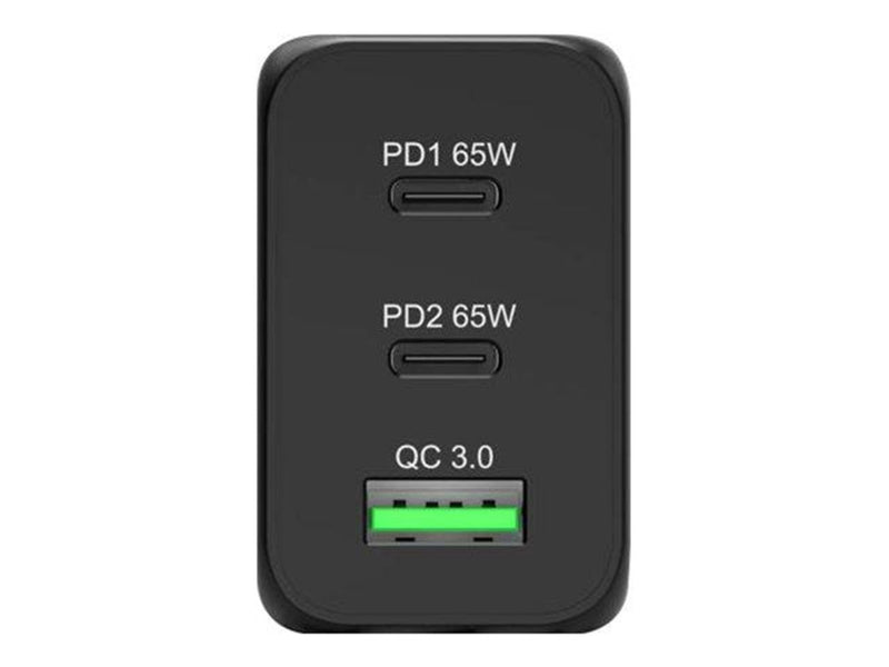 PORT Designs power adapter - GaN technology - 24 pin USB-C USB Type A - 65 Watt