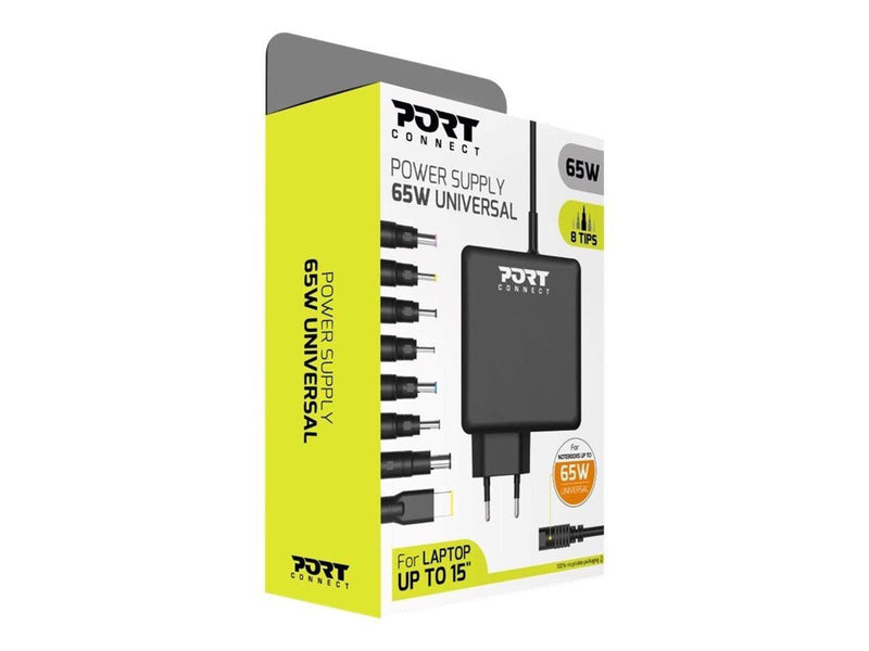 PORT Designs 65W EU Universal Mains Power Supply