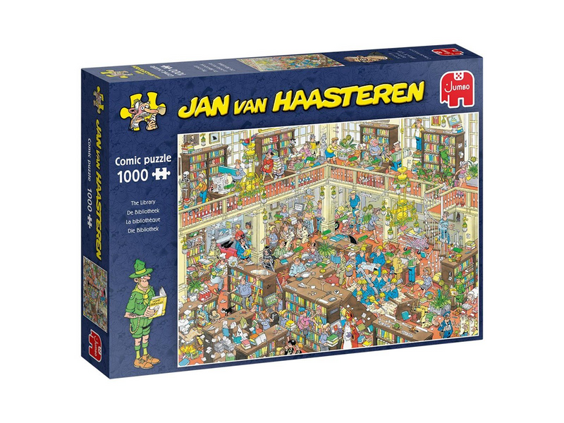 Jan van Haasteren The Library (1000)
