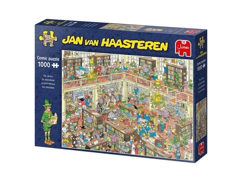 Jan van Haasteren The Library (1000)
