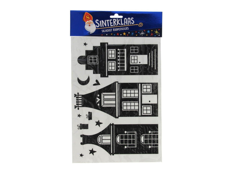 Wins Holland - Silhouette Window Stickers Sinterklaas