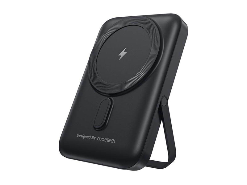 Choetech B743 10000mAh 20W PD magnetic powerbank with stand (black) Powerbank (Akku) - schwarz - 10000 mAh