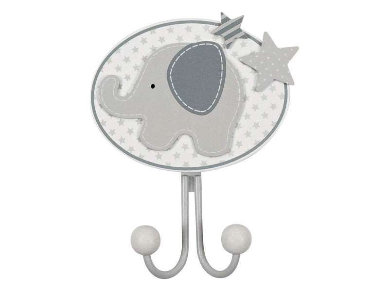 Goki Wooden Coat Rack Hook Elephant