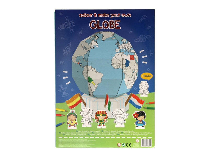 Wins Holland - Color and Make Your Own Globe