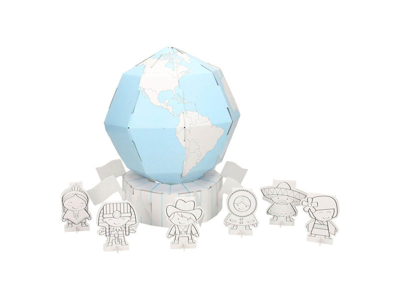 Wins Holland - Color and Make Your Own Globe