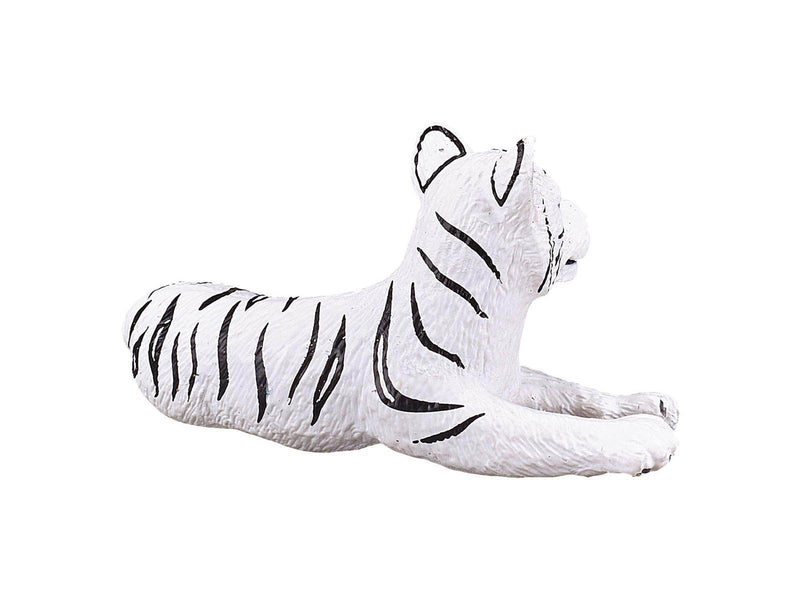 Mojo - Wildlife White Tiger Cub Lying