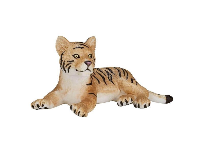 Mojo - Wildlife Tiger Cub Lying Down