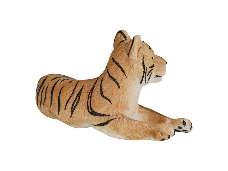 Mojo - Wildlife Tiger Cub Lying Down
