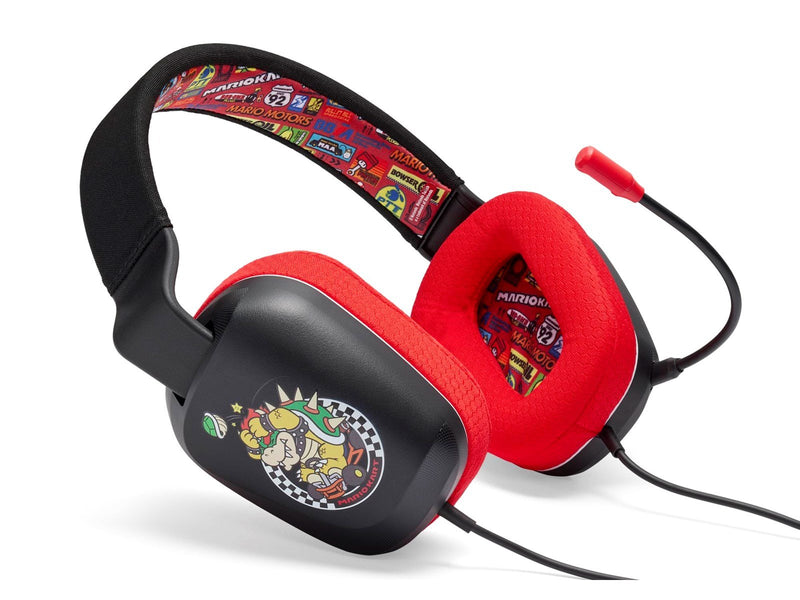 PowerA Wired Stereo Headset for Nintendo Switch - Mario Kart Rivals