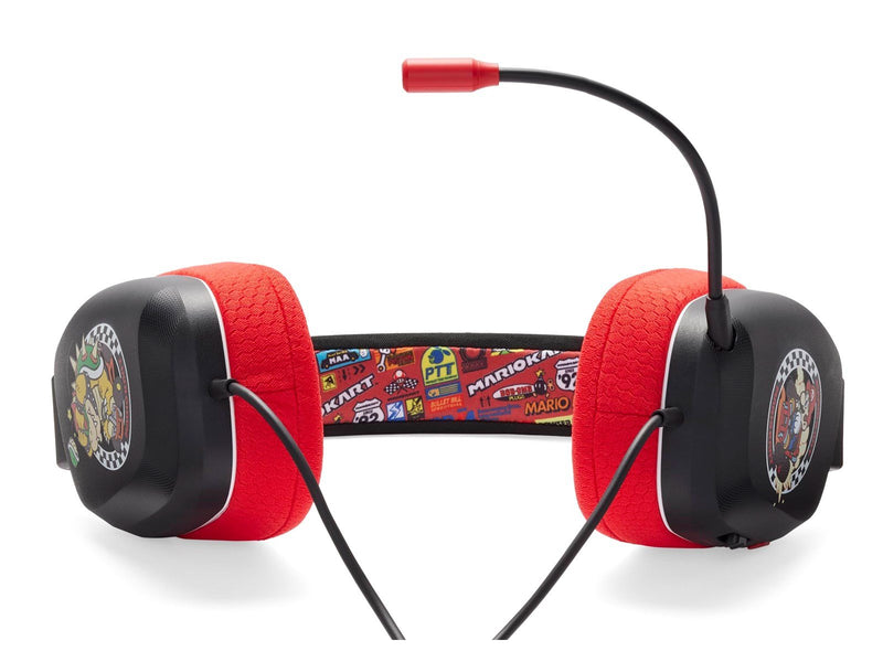 PowerA Wired Stereo Headset for Nintendo Switch - Mario Kart Rivals