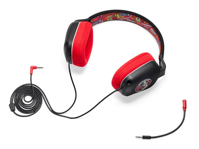 PowerA Wired Stereo Headset for Nintendo Switch - Mario Kart Rivals
