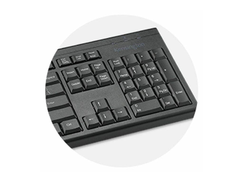 Kensington KB150 EQ - Tastaturen - Schwarz