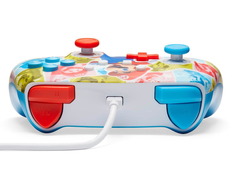 PowerA Verbesserter kabelgebundener Controller für Nintendo Switch - Mario-Heldenrolle - Wired Controller - Nintendo Switch