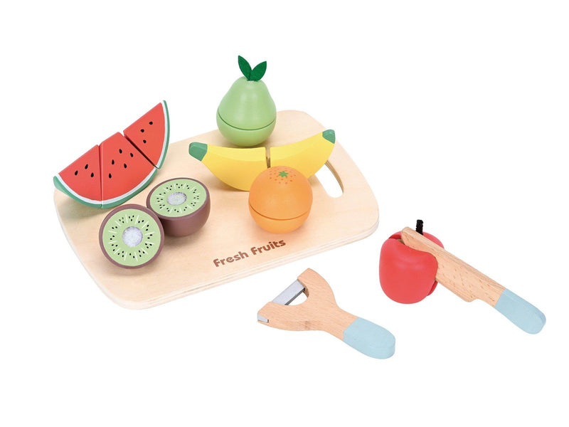 Small Wood Fruit Cut-Ups