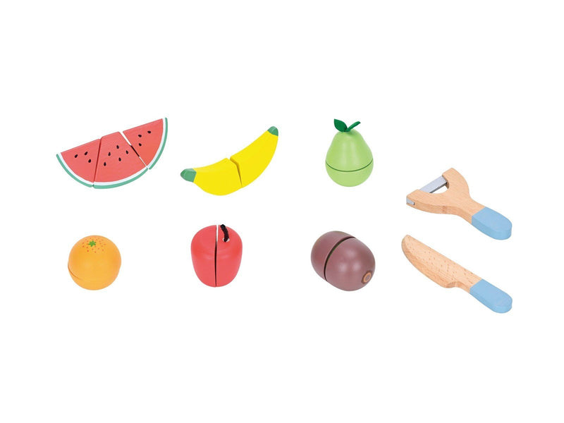 Small Wood Fruit Cut-Ups