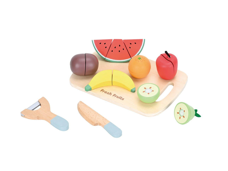 Small Wood Fruit Cut-Ups