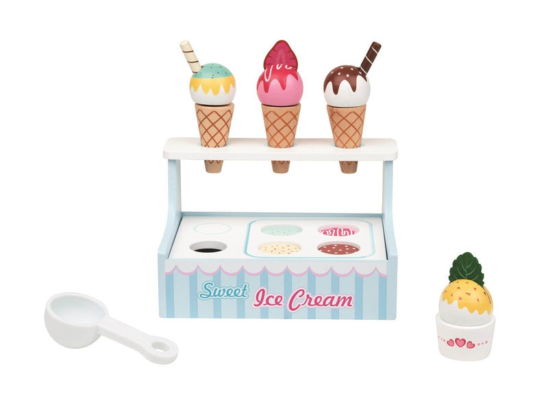 Small Wood Mini Ice Cream Shop