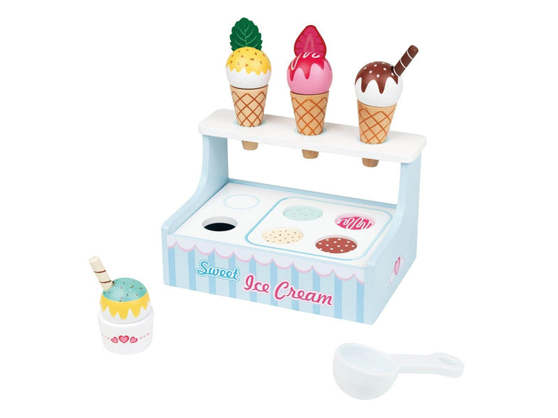 Small Wood Mini Ice Cream Shop