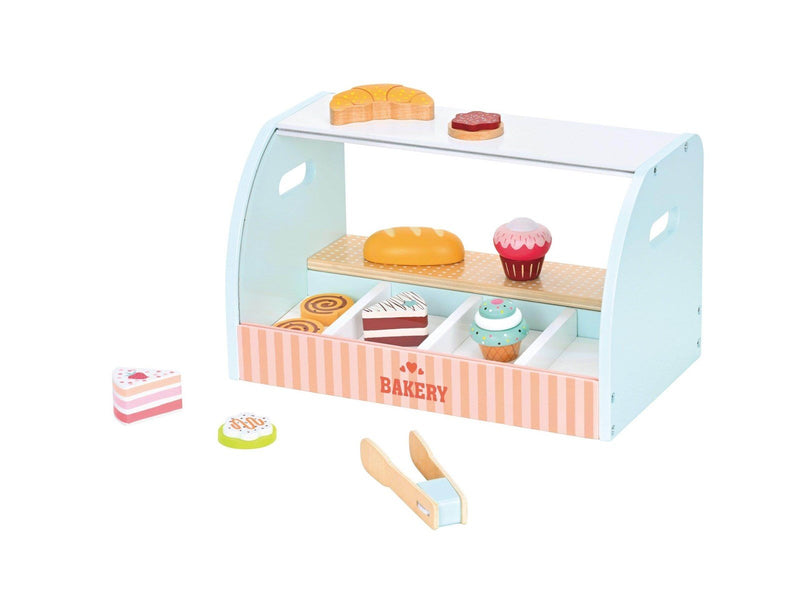 Small Wood Table Top Bakery Shop
