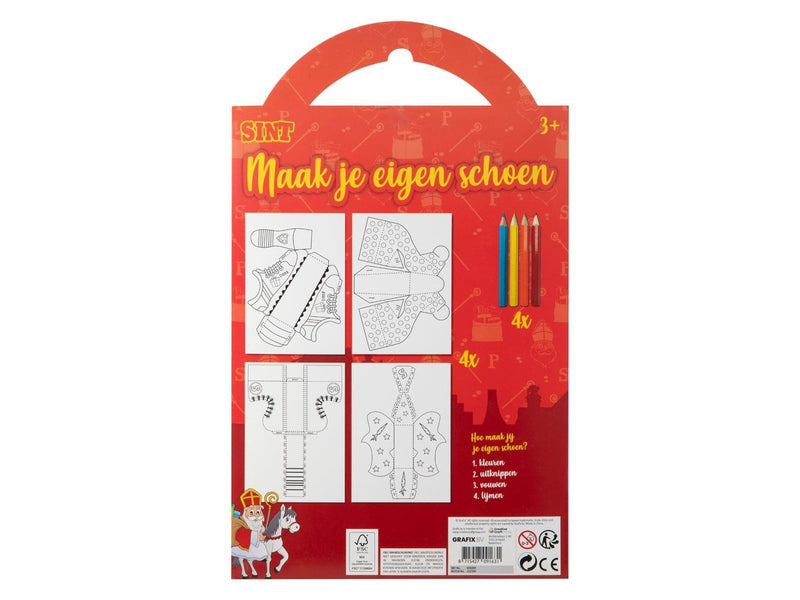 Grafix - Design your own Shoe - Sinterklaas