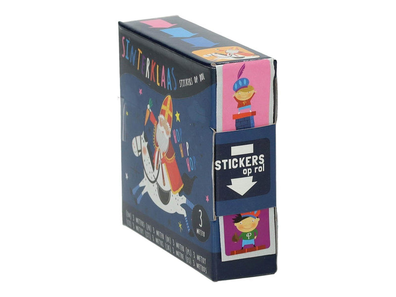 Wins Holland - Sinterklaas stickers on a roll 3 meters