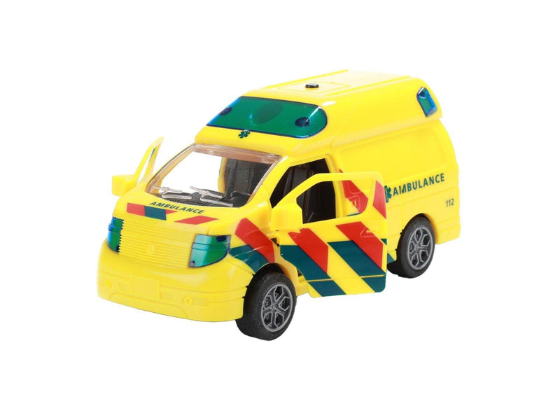 Toi-Toys - Cars & Trucks Friction Ambulance (NL) with Light and Sound