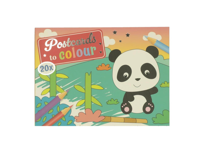 Wins Holland - Postcards Coloring Wild Animals