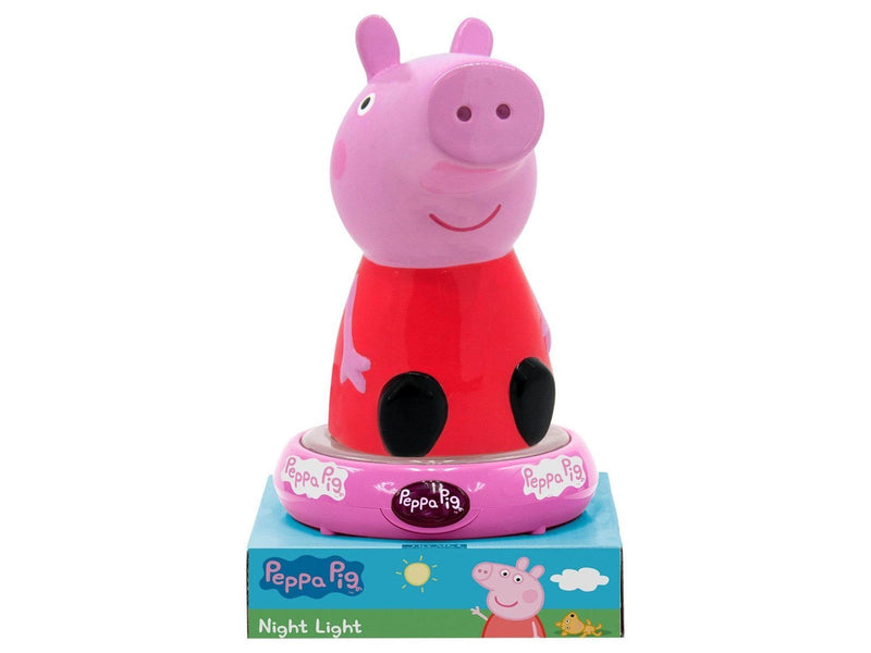 Kids Licensing Night light with Peppa Pig figurine