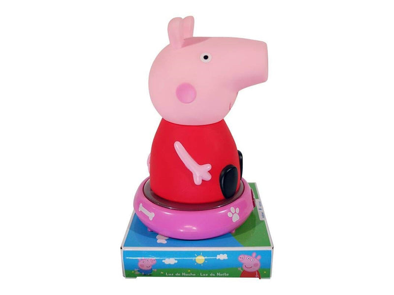 Kids Licensing Night light with Peppa Pig figurine