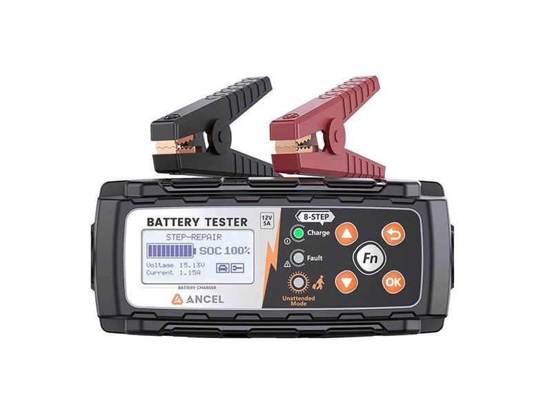 Ancel 2in1 Battery Tester and Charger BT521