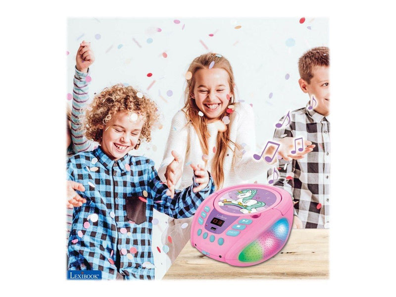 Lexibook Unicorn - boombox - CD Bluetooth
