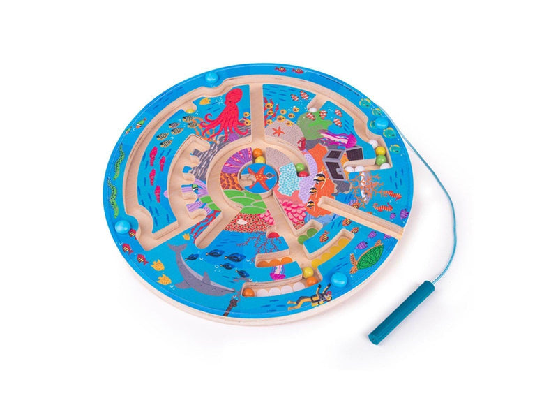 Bigjigs Magnetic Maze Game - Underwater World