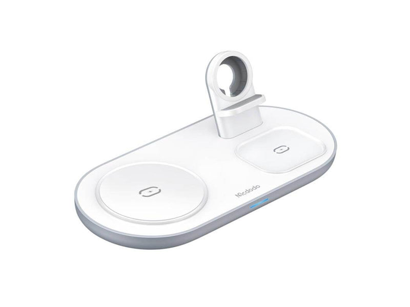 Mcdodo Wireless Charger CH-7060 3 in 1 15W (mobile/TWS/Apple watch) (white)