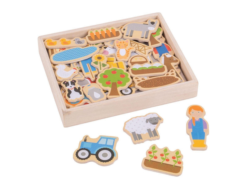 Bigjigs Farm Magnets 35 pcs.