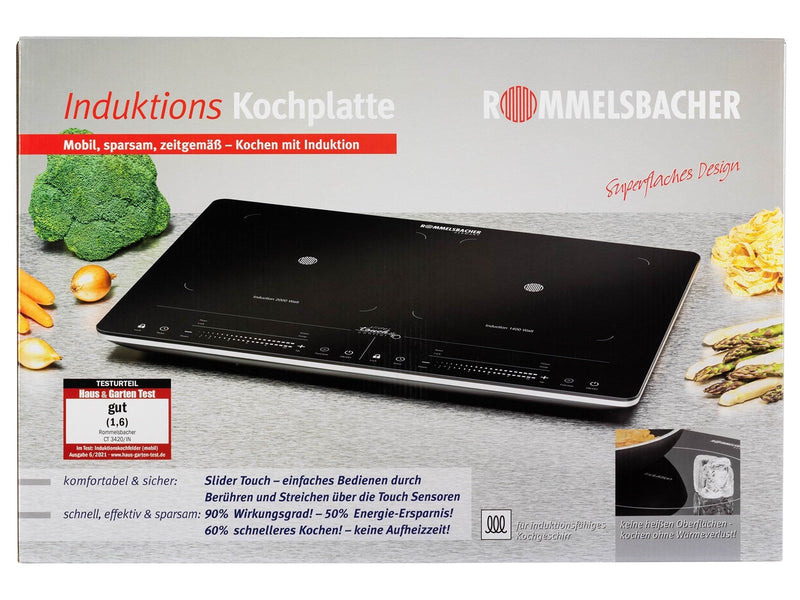 ROMMELSBACHER CT 3420/IN - induction hot plate - black