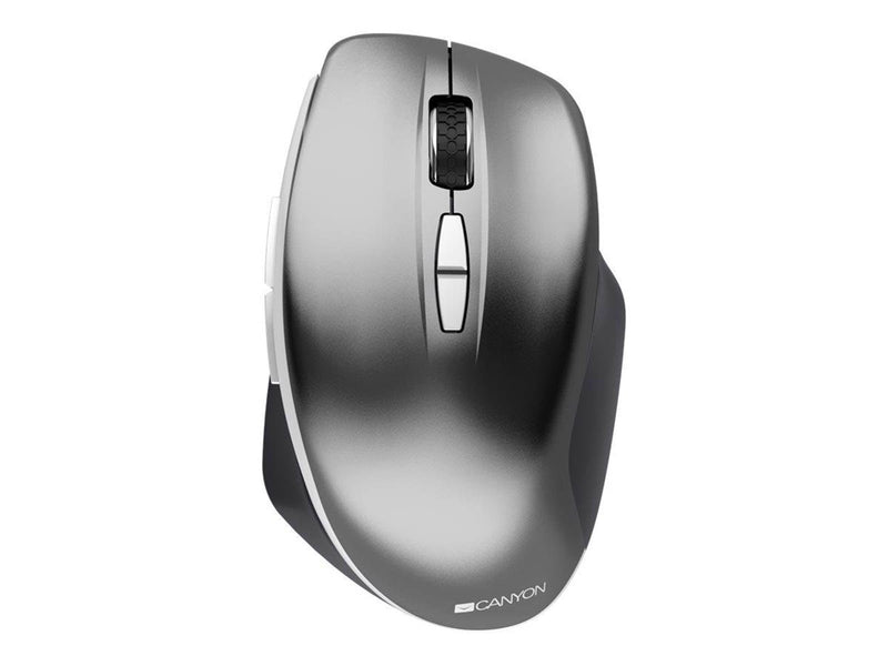 Canyon MW-21 - mouse - Blue LED sensor - 2.4 GHz - dark grey - Maus (Grau)