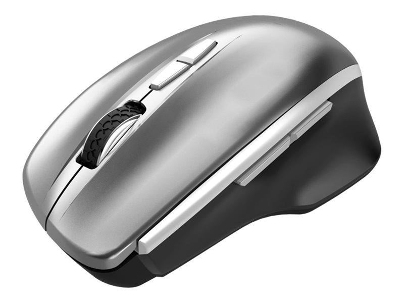 Canyon MW-21 - mouse - Blue LED sensor - 2.4 GHz - dark grey - Maus (Grau)