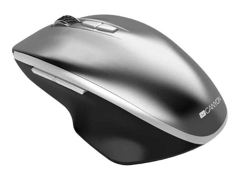 Canyon MW-21 - mouse - Blue LED sensor - 2.4 GHz - dark grey - Maus (Grau)