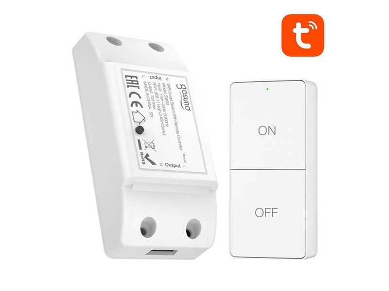 Gosund SW20 10A WiFi Smart Switch + Remote Control Tuya