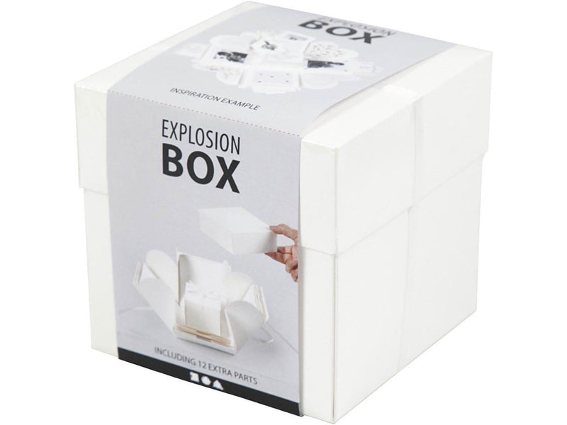 Creativ Company Explosion box - White