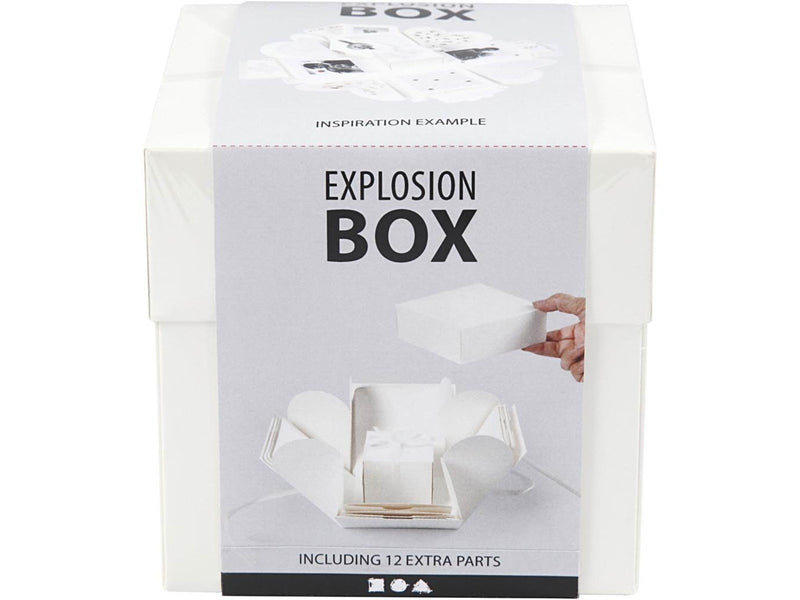 Creativ Company Explosion box - White