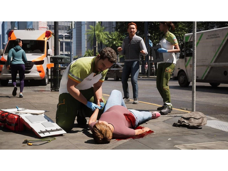 Ambulance Life: A Paramedic Simulator - Microsoft Xbox Series X - Simulator - PEGI 16