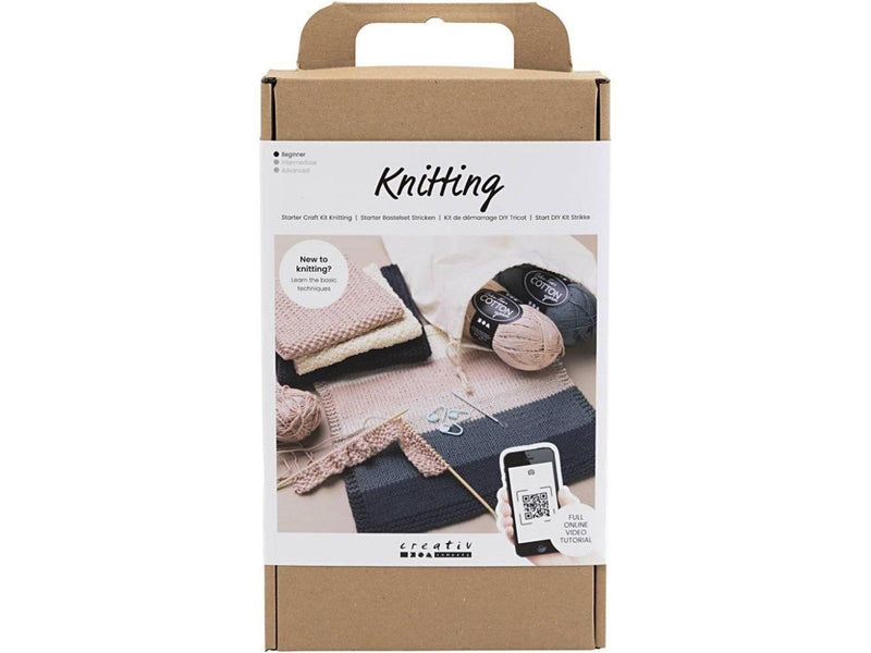 Creativ Company Knitting kit learning set - beginner