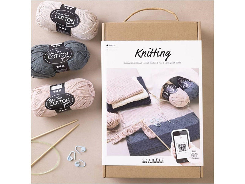 Creativ Company Knitting kit learning set - beginner
