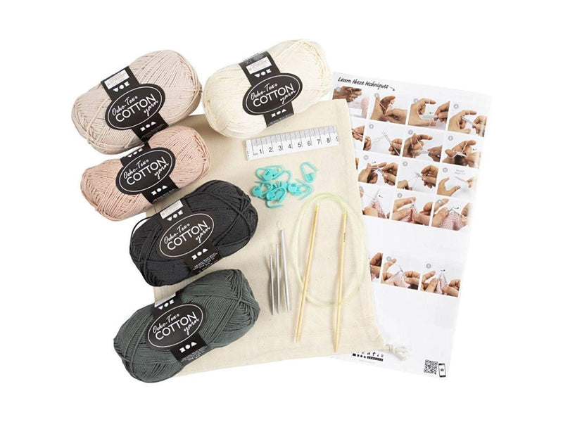 Creativ Company Knitting kit learning set - beginner