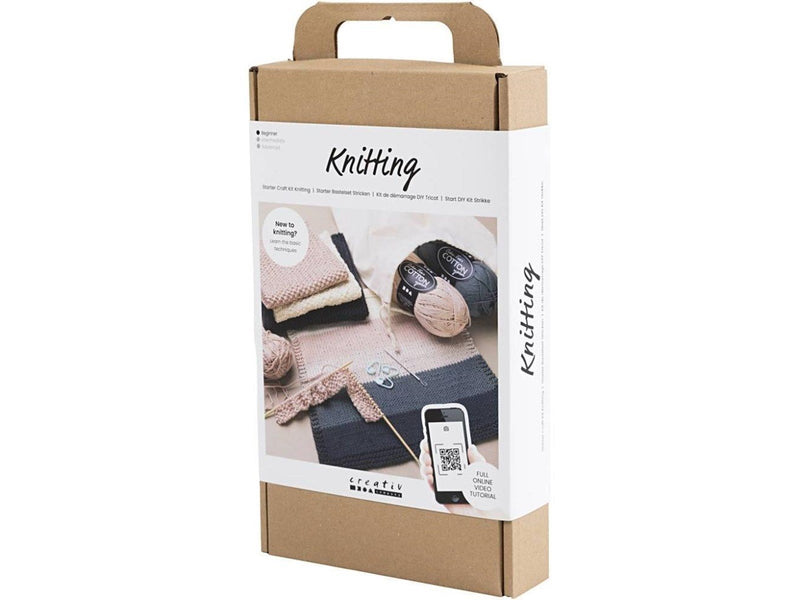 Creativ Company Knitting kit learning set - beginner