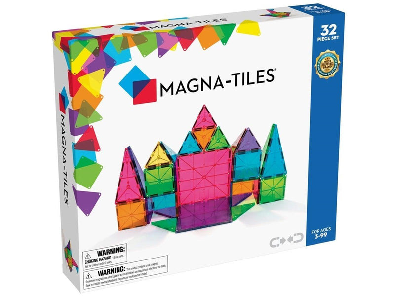 Magna-Tiles - Clear Colours 32 pcs