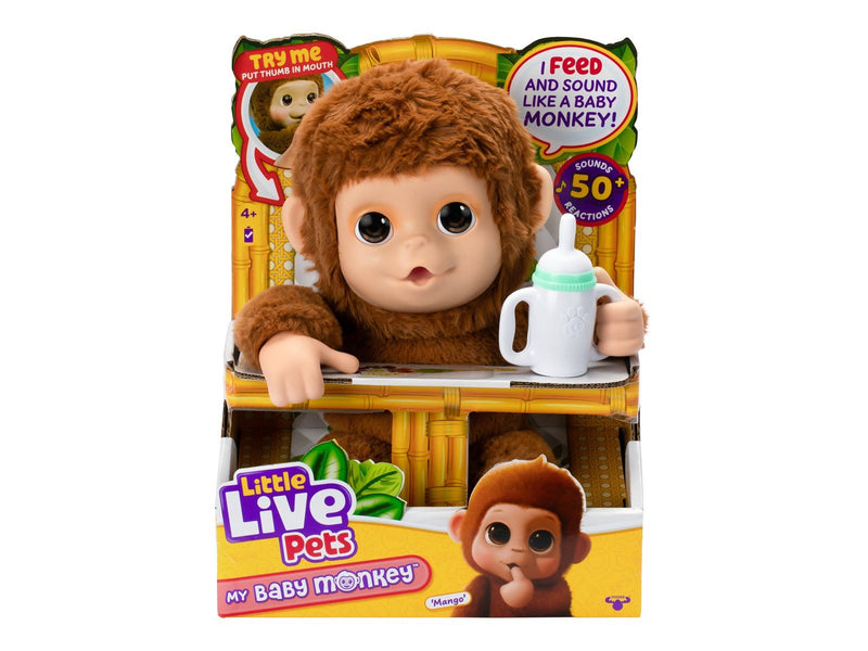 Little Live Pets My Baby Monkey Mango